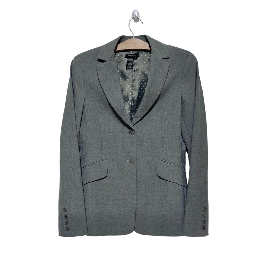 BCBGMaxAzria Gray Wool Blend Coat Blazer Size Small